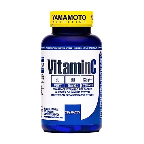 Yamamoto Nutrition Vitamin C, 1000mg, 90 Tablets, 165 g