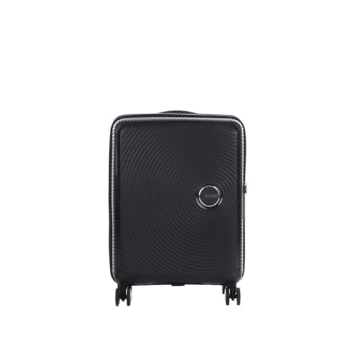 Limited-time offer: American Tourister Soundbox - Hand Luggage Suitcase 55 x 40 x 20/23 cm - Hard Shell Trolley Suitable for EasyJet - Expandable, Light, 4 Wheels & TSA Lock - 35.5/41 L - Black (Bass Black) from 145.00 GBP to 103.95 GBP (save 28%)