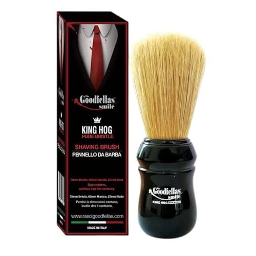 Offre limitée : Pinceau à barbe Omega - The Goodfellas Smile (King Hog) de 10.84 € à 10.84 € (0.00% de remise)