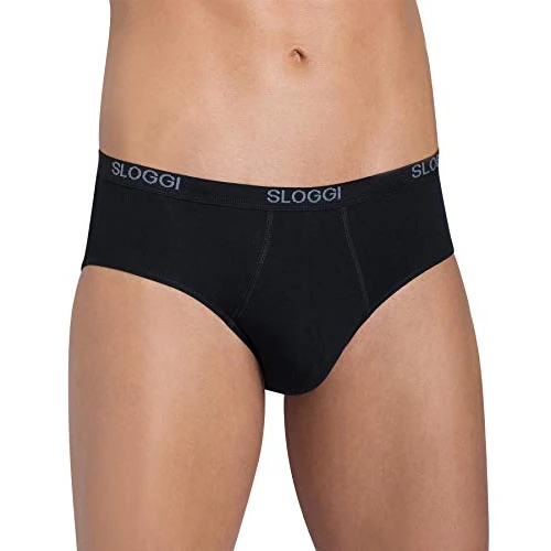 Offerta a tempo: Sloggi Basic Midi Slip da Uomo, Nero (Black), 7 - 0.00% da 13.00 € a 13.00 €