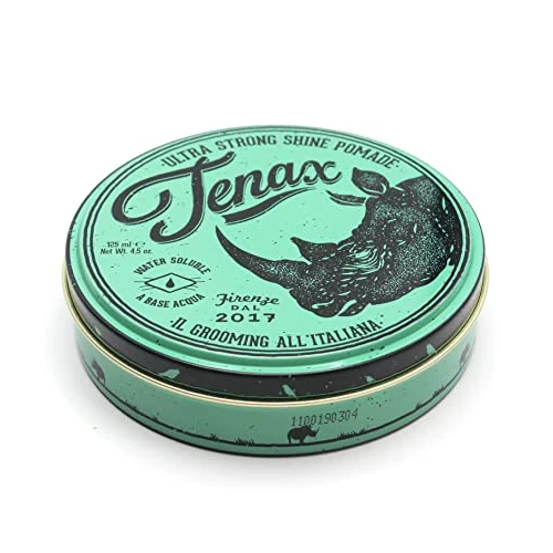 Limited-time offer: Tenax Water Based Pomade, Ultra Strong Hold with Maximum Shine, 4.5 Ounces from $16.00 to $16.00 (save 0.00%)