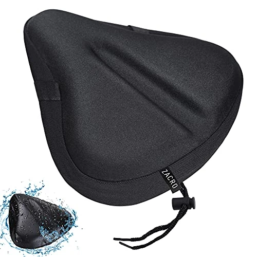 Offerta a tempo: Zacro Coprisella Bici Gel Morbido - Copri Sellino Bici in Gel, con Copertura Antipolvere e Impermeabile per Bici da Strada, Montagna e Urbana - 29 x 27 cm - 0.00% da 15.99 € a 15.99 €
