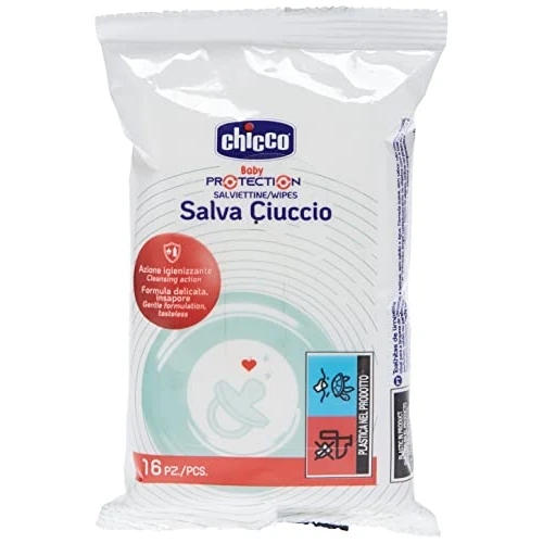 Offerta a tempo: Chicco Salviettine Igienizzanti, Pezzi, Bianco, Senza Profumazione, 16 Unità - 33% da 5.99 € a 4.00 €