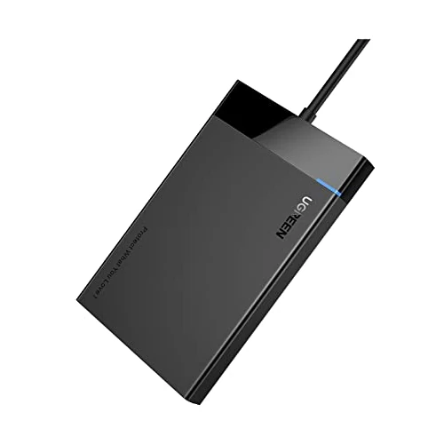 Limited offer: UGREEN USB 3.0 2.5 inch SATA Hard Drive Enclosure Case for 6TB HDD/SSD, UASP, Black, ABS, Polypropylene, Metal from 14.99 EUR to 11.99 EUR (save 20%)