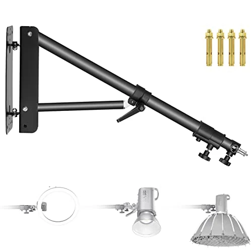 Offerta a tempo: NEEWER Wall Mounting Triangle Boom Arm per Fotografia Light, Flash - 40% da 75.99 € a 45.29 €