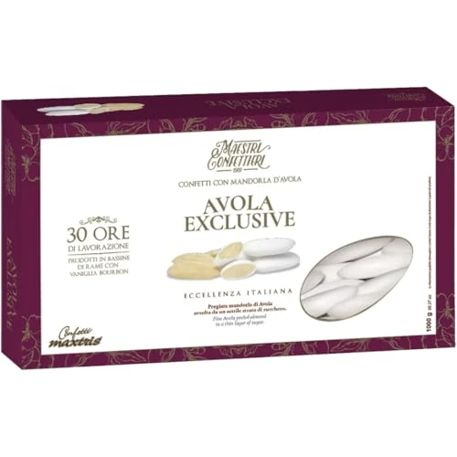 Confetti Maxtris EXCLUSIVE LINEA ORO AVOLA MANDORLA 37 BIANCHI