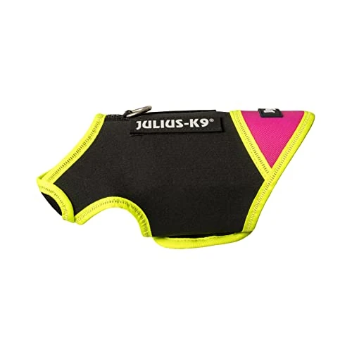 Julius-K9 Giubbotto IDC in neoprene, Taglia Baby 1, Nero e Rosa