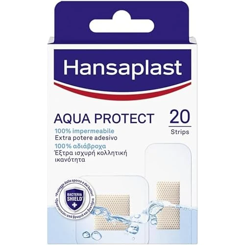 Tijdelijke aanbieding: Hansaplast AQUA PROTECT pleisters, waterdicht, met hoge kleefkracht, transparant, ademend en flexibel, 3 x 20 stuks in 2 verschillende maten van 13.83 € naar 13.83 € (0.00% korting)