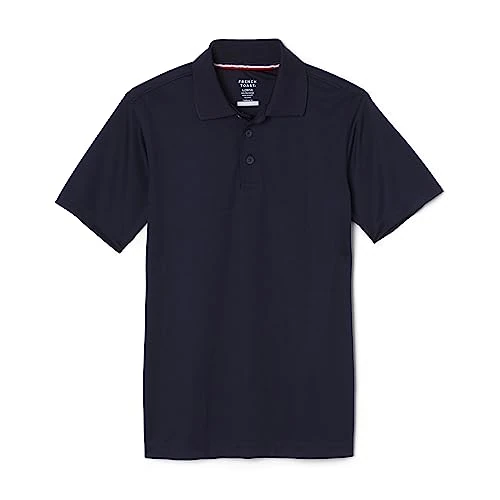 Zeitlich begrenztes Angebot: French Toast Boys Short Sleeve Moisture Wicking Stretch Sport Shirt, School Uniforms for Kids and Teens Polo Shirt, Navy, Small US von 12.88 € auf 12.88 € (0.00% Rabatt)