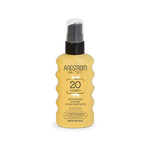 Zeitlich begrenztes Angebot: Angstrom Protect Sonnenmilch Spray LSF 20, feuchtigkeitsspendende und langanhaltende Wirkung, geeignet für empfindliche Haut, 175 ml von 11.15 € auf 10.53 € (6% Rabatt)