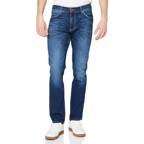 Offre limitée : Wrangler - Jean Homme - Coupe Droite Regular - Greensboro - for Real de 70.84 € à 70.84 € (0.00% de remise)