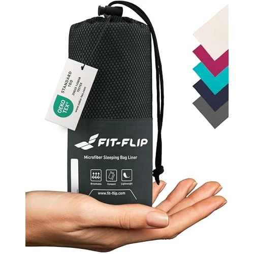 Offerta a tempo: Fit-Flip Sacco Lenzuolo da Viaggio Microfibra 310 g Sacco Letto - 0.00% da 24.99 € a 24.99 €