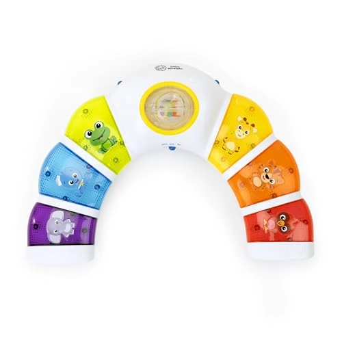 Offerta a tempo: Baby Einstein, Giocattolo Musicale con Luci, Suoni e Sonagli, Barra Luminosa Glow & Discover, Pianoforte con 3 modalità, Multilingue, per Bambini dai 3 Mesi - 0.00% da 24.99 € a 24.99 €