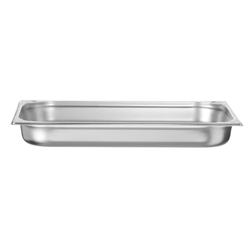 Oferta limitada: HENDI Recipiente Gastronorm GN 1/1, Kitchen Line, resistencia térmica -40 °C a 250 °C, apto para horno y baño maría, 9L, 530x325x(H) 65mm, acero inoxidable de 20.39 € a 20.39 € (ahorro 0.00%)