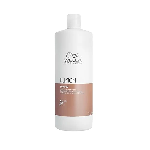 Wella Professionals FUSION Champú de Reparación Intensa para Cabello Seco y Dañado - Brillo y anti rotura, 1L