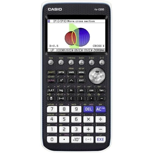 Offerta a tempo: Casio FX-CG50 - Calcolatrice grafica, Schermo a colori ad alta risoluzione (Versione UE) - 0.00% da 120.99 € a 120.99 €