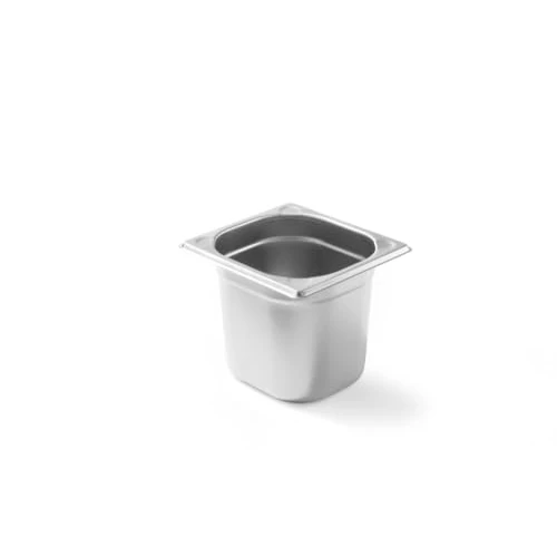Offerta a tempo: HENDI Contenitore Gastronorm GN 1/6, Kitchen Line, resistenza termica -40 °C a 250 °C, adatto a forno e bagnomaria, 2,4L, 176x162x(H) 150mm, acciaio inox - 0.00% da 10.47 € a 10.47 €