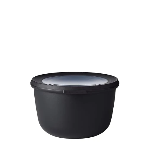 Offre limitée : Mepal - Bol Multifonction Cirqula Rond - Boîte Conservation Alimentaire avec Couvercle - Convient comme Boîte de Hermétique pour le Réfrigérateur, Micro-ondes & Congélateur - 1000 ml - Nordic black de 11.49 € à 11.49 € (0.00% de remise)