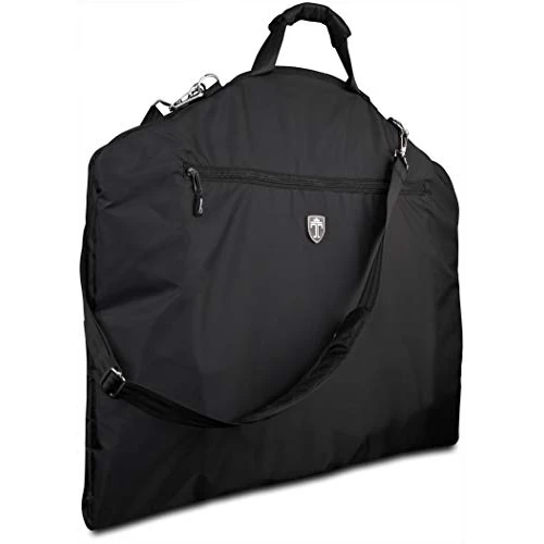 Offerta a tempo: TRAVANDO Porta Abiti da Viaggio con Tasca Computer 15” integrata, Cinghia tracolla - Borsa con Manici, Copriabito, Custodia camicie indumenti, Carrier indumenti, Valigia Vestito Business - 0.00% da 27.95 € a 27.95 €