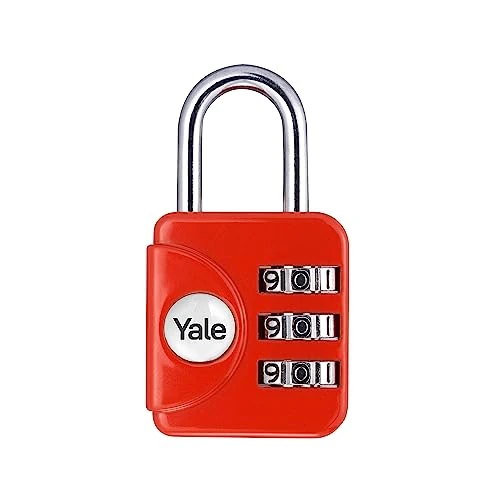 Tijdelijke aanbieding: Yale messing hangslot 28 mm rood van 8.99 € naar 7.11 € (21% korting)