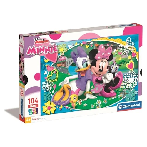 Oferta ograniczona: Clementoni 23708 Minnie Happy Helpers-Maxi puzzle, 104 części z 18.99 PLN na 18.99 PLN (zniżka 0%)