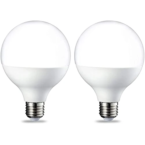 Limited-time offer: Amazon Basics LED E27 Edison Screw Globe G93 Bulb, 14.5W (Equivalent to 100W), Bright Warm, Non Dimmable - Pack of 2 from 10.99 GBP to 10.99 GBP (save 0%)