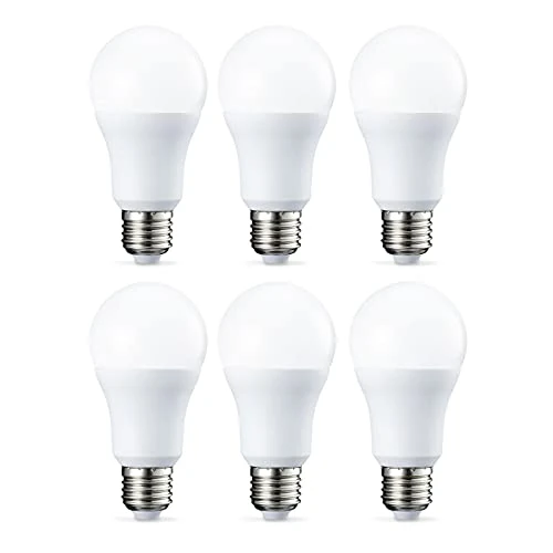 Limited-time offer: Amazon Basics LED E27 Edison Screw Bulb, 10W (Equivalent to 75W), Cool White, Non Dimmable - Pack of 6 from 12.11 GBP to 10.59 GBP (save 13%)