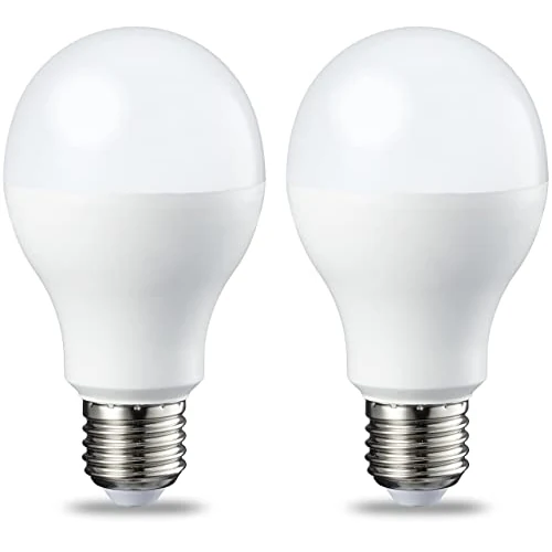 Offerta a tempo: Amazon Basics - Confezione da 2 lampadine a LED, con attacco Edison E27, piccole, da 13 W (equivalenti a 100 W), ‎Bianco Freddo, non dimmerabili - 0.00% da 8.54 € a 8.54 €