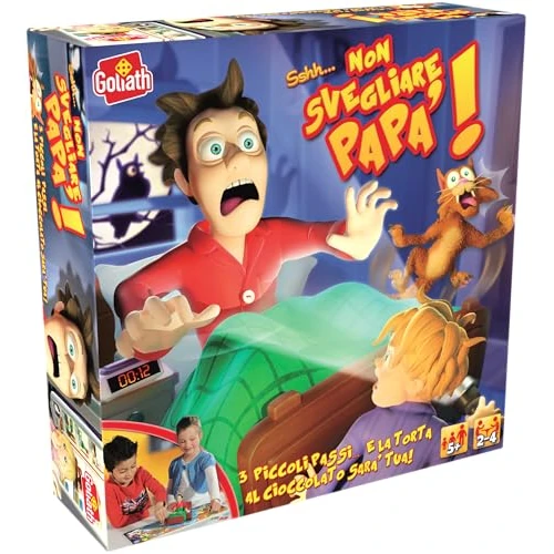 Offre limitée : Rocco Jouets 70583.106 - Ne réveille pas papa - version italienne, Motifs : Or « Multicolore » de 20.14 EUR à 9.99 EUR (remise 50%)