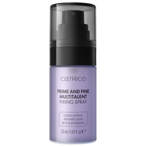 Oferta limitada: Catrice Prime And Fine spray fijador multitalento, de larga duración (50ml) | Como prebase, para fijar el maquillaje o para refrescar la piel, Ligero, de secado rápido, Larga duración, 50 ml de 5.29 € a 5.29 € (ahorro 0.00%)