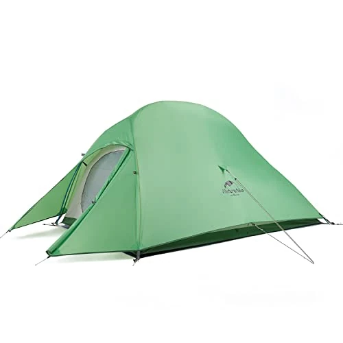 Offerta a tempo: Naturehike Cloud-Up 2 Tenda da Campeggio 2 Persone 3-4 Stagioni Tenda Zaino Leggera(Aggiornare Verde 210T) - 28% da 145.00 € a 104.17 €