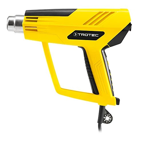 TROTEC Pistolet à air chaud HyStream 2100 (2.000 W) inclut un jeu de buses à usage polyvalent