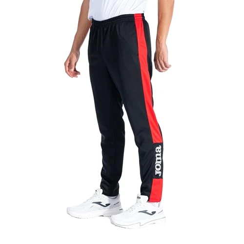 Oferta limitada: Joma Championship IV Pantalones, Hombre, Negro Rojo, 4XS de 25.60 € a 16.99 € (ahorro 34%)