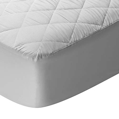 Offerta a tempo: Pikolin Home - Coprimaterasso trapuntato, Antiallergico (Antiacaro, Batteri e Funghi), in fibra, impermeabile, antiacaro, 160 x 200 cm, colore Bianco, Letto da 160, Tutte le misure - 28% da 38.89 € a 27.99 €