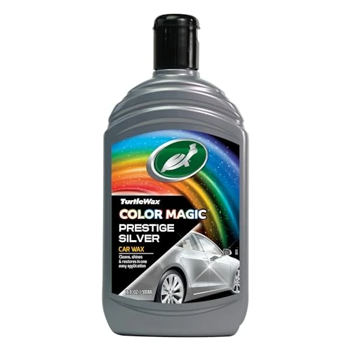 Offerta a tempo: Turtle Wax 52710 Color Magic Car Polish Vernice Cura Argento 500 ml – Ripristina colore e lucentezza — 23% da 16,00 € a 12,25 €