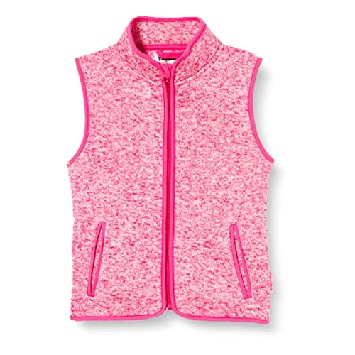 Oferta limitada: Playshoes Knitted Fleece Vest with Contrasting Seams, Chaleco Niñas, Pink, 80 de 19.90 € a 17.90 € (ahorro 10%)