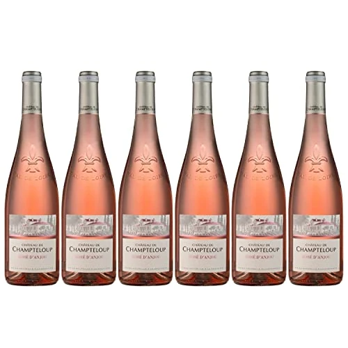Offerta a tempo: Château De Champteloup, Vino Rosato, Rosé d'Anjou, Valle della Loira, Francia (6 x 0,75l) - 15% da 35.44 € a 30.12 €