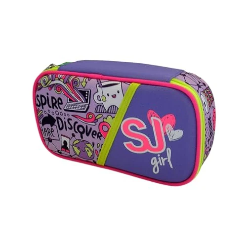 Offerta a tempo: Astuccio sj girl, viola con fantasia - 0.00% da 39.99 € a 39.99 €