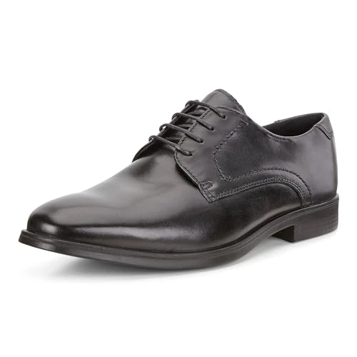 ECCO Herren Derbys, Black Magnet, 42 EU