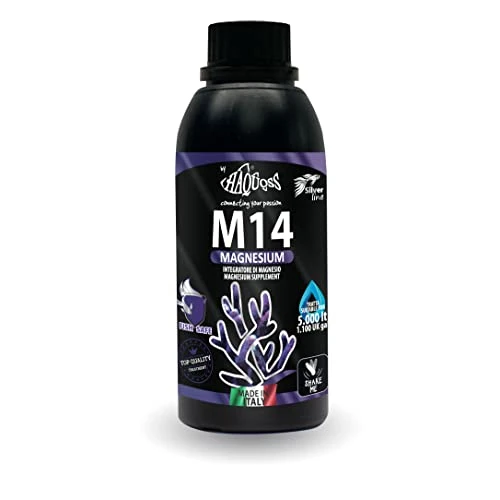 Offerta a tempo: Haquoss M14 Magnesium Magnesio Liquido per Acquari di Barriera, 250ml - 0.00% da 13.65 € a 13.65 €