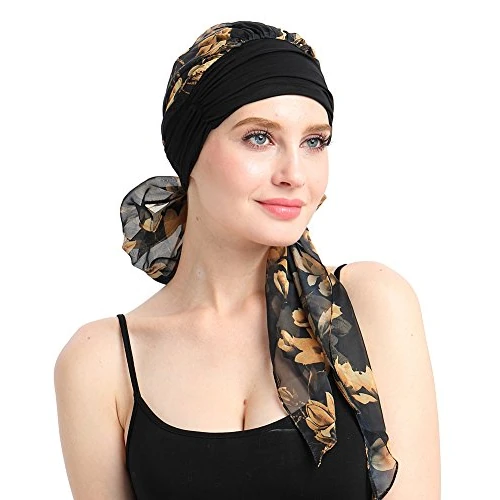 Limited-time offer: Soft Womens Turban Bandana Head Wrap For Cancer 100% Bamboo Cool from 22.37 £ to 22.37 £ (save 0.00%)