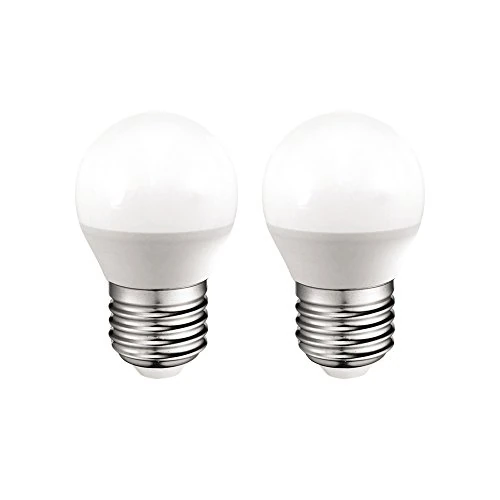 Oferta limitada: A2BC LED Lighting Pack 2x Bombillas esféricas LED E27 6W luz neutra (4200K) 470 Lm. de 22.00 € a 2.50 € (ahorro 88.64%)