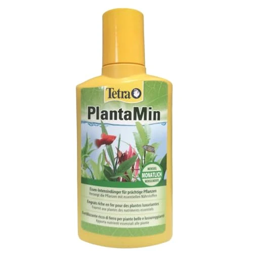 Offerta a tempo: Tetra PlantaMin 250 ml, Sostanze Nutritive Fondamentali, per una Colorazione Verde e Rossa Intensa delle Foglie - 13% da 13.60 € a 11.79 €
