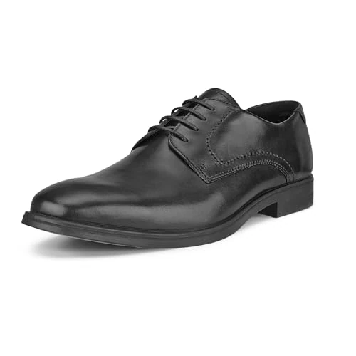 Limited-time offer: Ecco Melbourne, Men’s Derbys, Black (Black/Magnet), UK (43 EU) from 100.00 £ to 83.64 £ (save 16%)