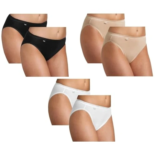 Sloggi Dames Basic+ Tai 2P Hikini, Zwart, 3X