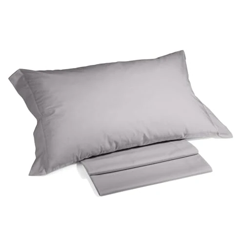 Offerta a tempo: Caleffi - Completo Letto 100% Cotone Composto da Lenzuola Una Piazza e Mezza 190x285 + 1 Lenzuolo con Angoli Coprimaterasso Una Piazza e Mezza 130x200 per Materasso Alto 28 cm + 1 Federa Cuscino 50x80 — 25% da 47,94 € a 35,99 €