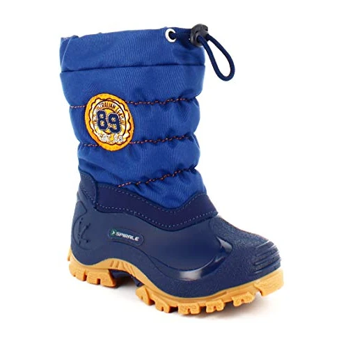 Spirale Unisex Eric Snow Boots, Turquoise Blu Crepe 01319800, 13 UK