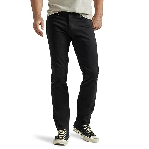 Oferta limitada: Lee Extreme Motion Slim Straight Vaqueros para Hombre, Negro -, 33W x 30L de 53.52 € a 53.52 € (ahorro 0.00%)