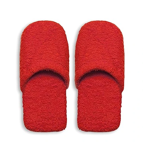 Limited-time offer: Excelsa Men's Warm Bath Slippers, Terry Sponge, 30 x 12 x 5 cm 29x12x5 cm red from 12.30 GBP to 12.30 GBP (save 0%)