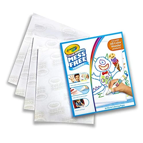Zeitlich begrenztes Angebot: Crayola Color Wonder Nachfüllpapier – 30 Spezialseiten für Color Wonder Stifte, Magic Light Brush & Zubehör – Nur für Color Wonder geeignet, Malspaß ohne Flecken, Ab 3 Jahren, 75-2479 von 12.71 € auf 12.71 € (0.00% Rabatt)